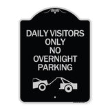 Day Visitors Only No Overnight Parking (With Graphic)