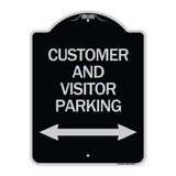 Customer and Visitor Parking (Bidirectional Arrow)