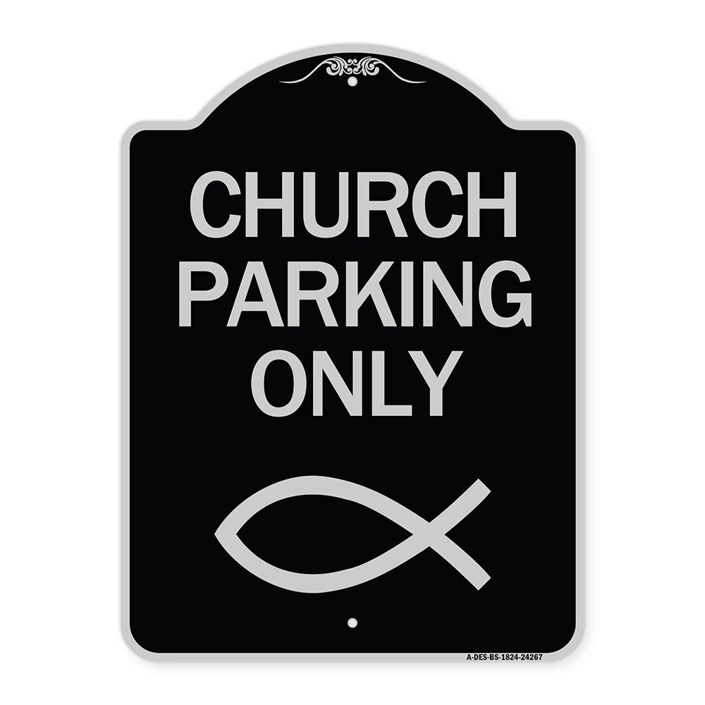Church Parking Only (Symbol)