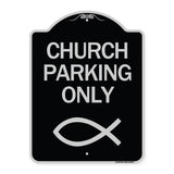 Church Parking Only (Symbol)
