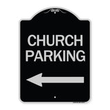 Church Parking (With Left Arrow)