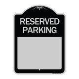 Blank Reserved Parking