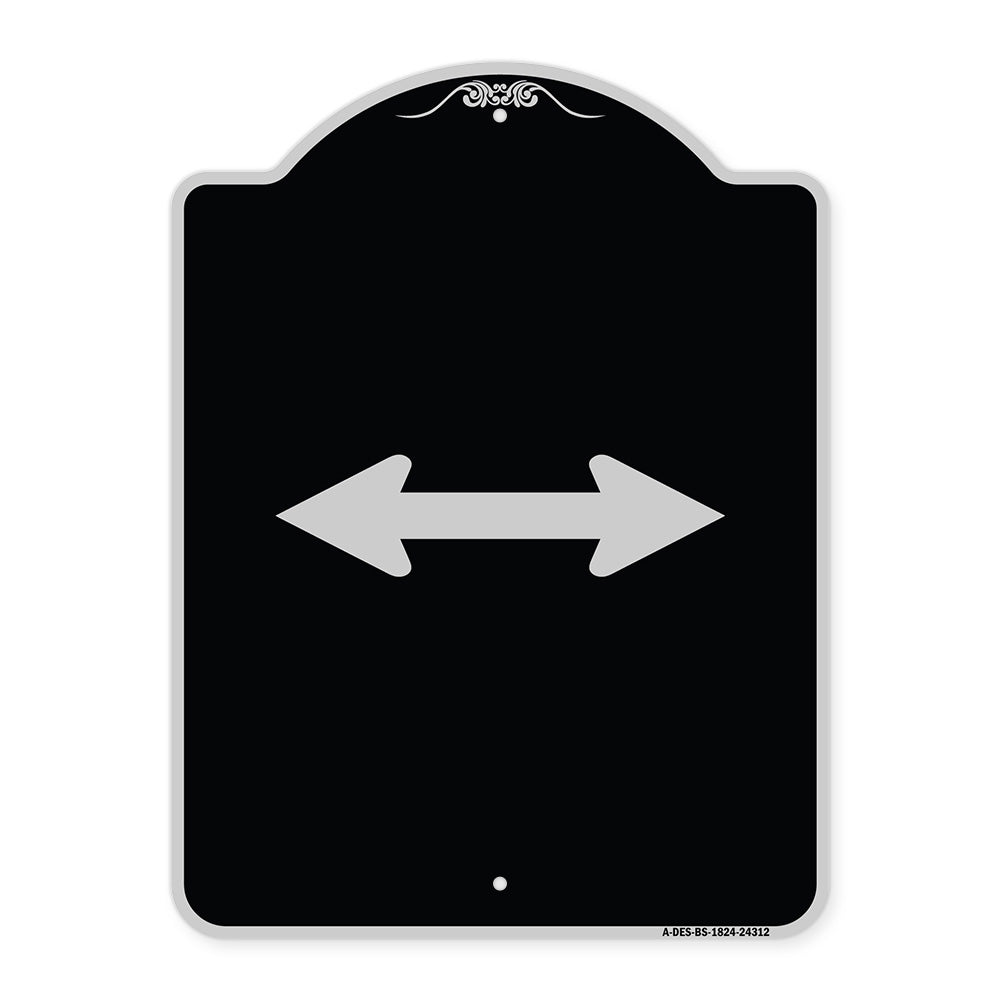 Bidirectional Arrow (Black)