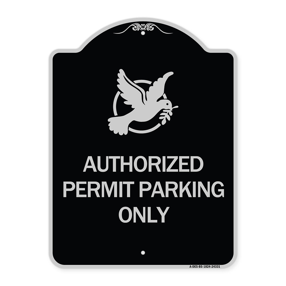 Authorized Church Parking Only (With Graphic)