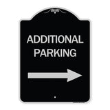Additional Parking Sign (Right Arrow)