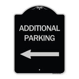 Additional Parking Sign (Left Arrow)