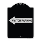 Visitor Parking (With Left Arrow)