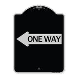 One Way (With Left Arrow)