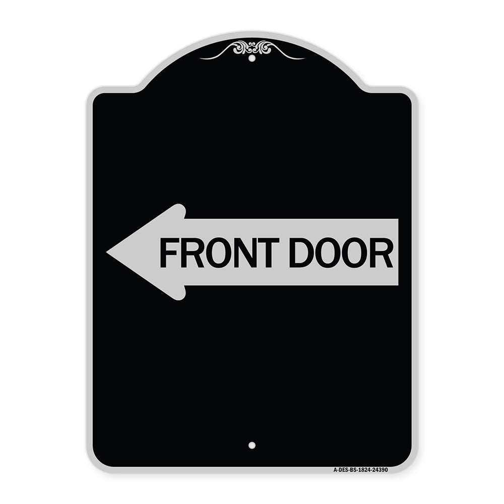 Front Door (With Left Arrow)