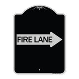 Fire Lane Right Arrow