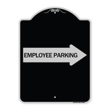 Employee Parking (With Right Arrow)