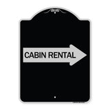Cabin Rental (With Right Arrow)