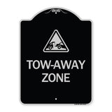 Tow-Away Zone with Graphic