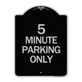 5 Minute Parking Only