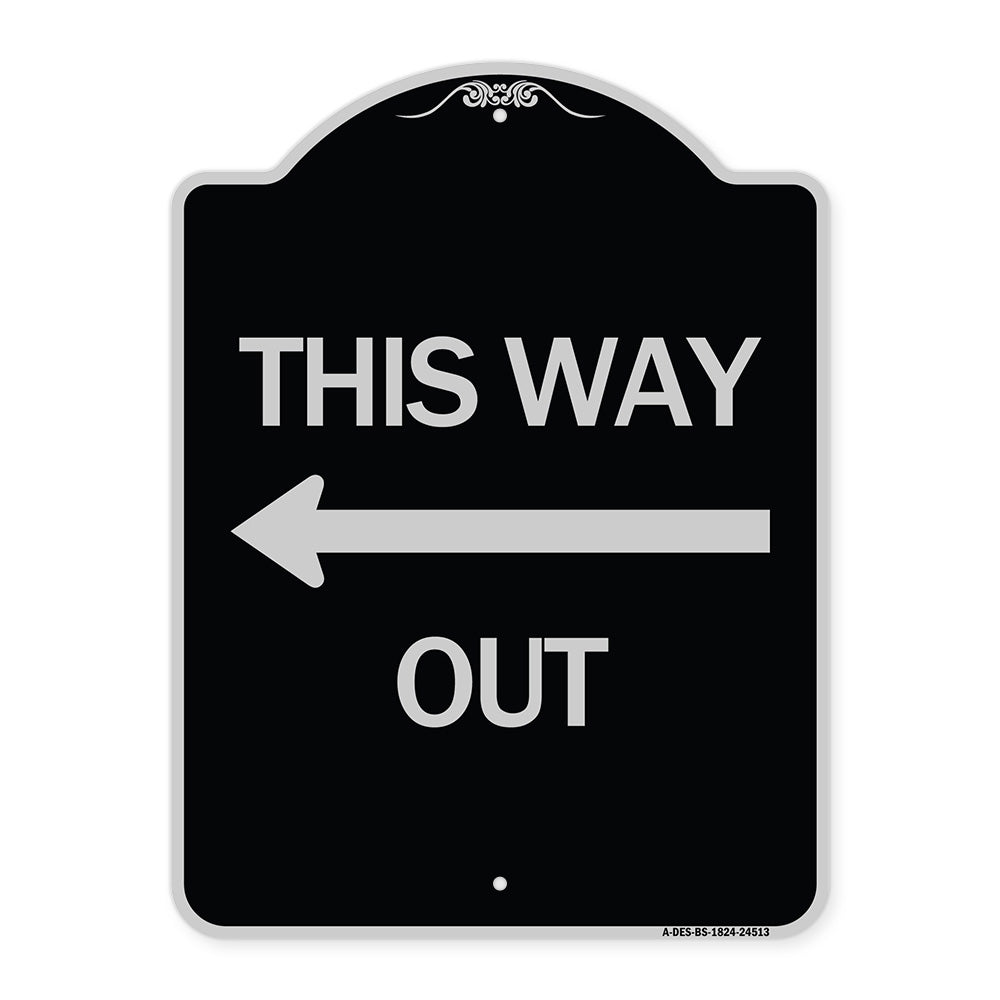 This Way Out (Left Arrow)