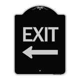 Exit with Left Arrow
