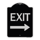 Exit with Right Arrow