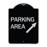 Parking Area (Up Right Arrow Symbol)
