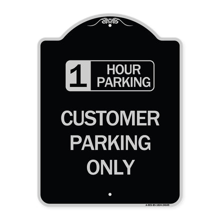 1 Hour Parking Customer Parking Only