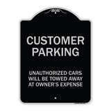 Unauthorized Cars Will Be Towed Away At Owner's Expense