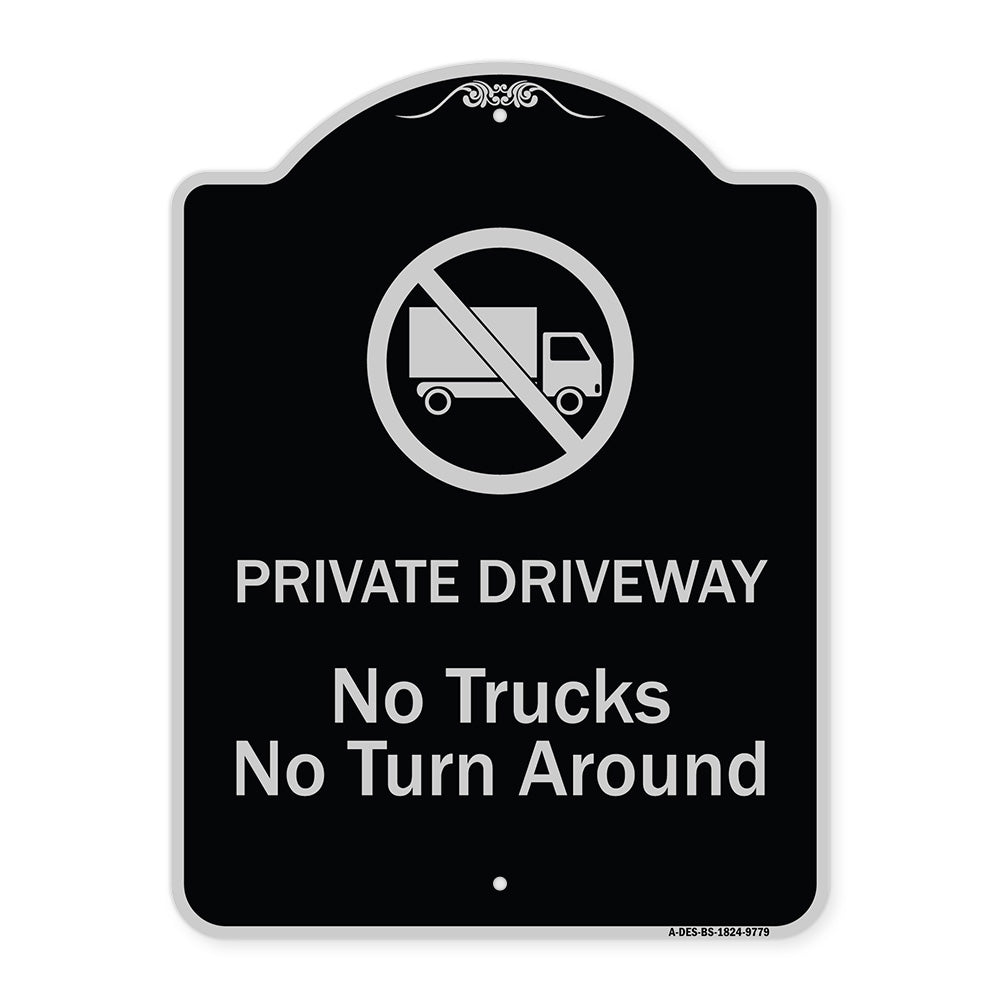 Private Driveway. No Trucks No Turnaround