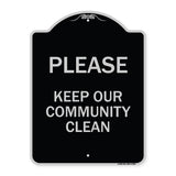 Please Keep Our Community Clean