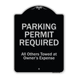 Parking Permit Required All Others Towed At Owner's Expense