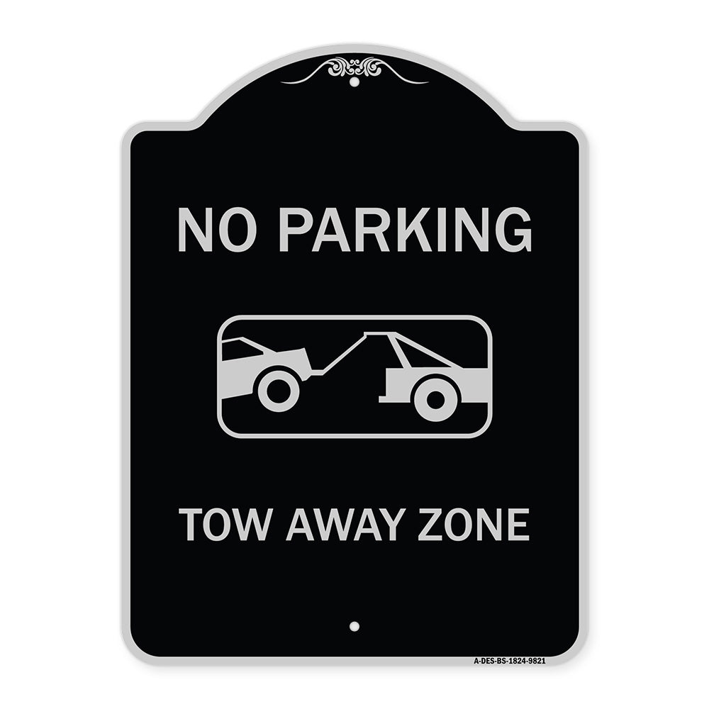 No Parking Tow Away Zone