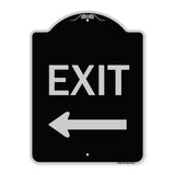 Exit With Left Arrow