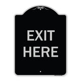 Exit Here