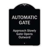Automatic Gate Approach Slowly Gate Opens