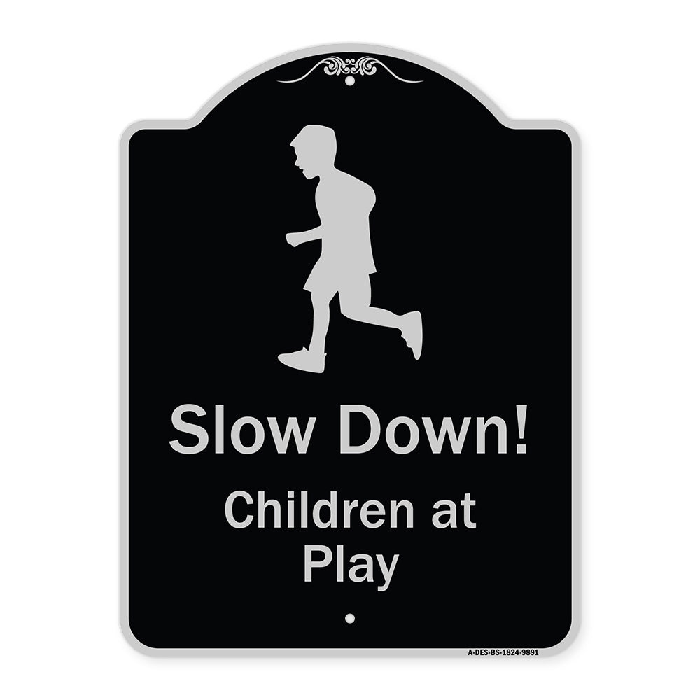 Slow Down, Children At Play