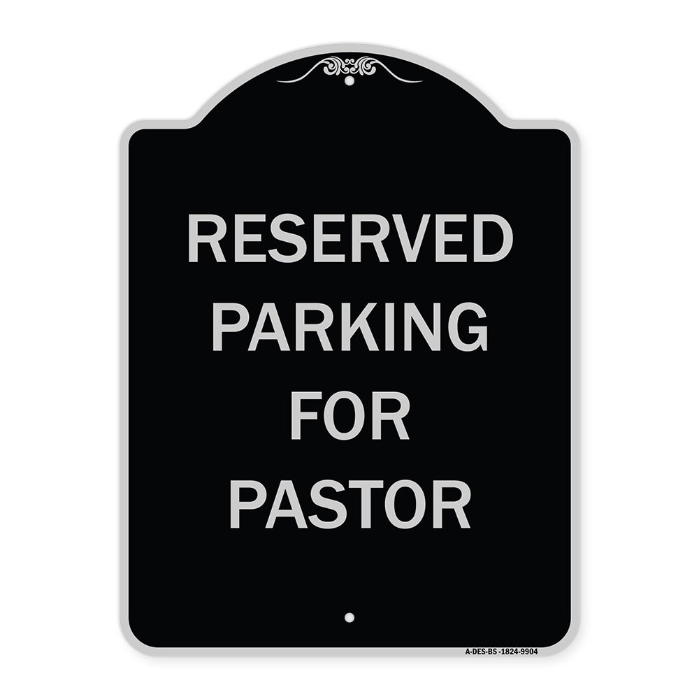 Reserved Parking For Pastor