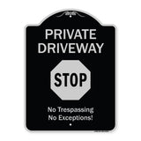 Private Driveway, Stop