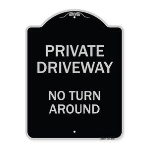 Private Driveway No Turn Around