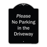 Please No Parking In Driveway