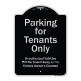 Parking For Tenants Only Unauthorized Vehicles Towed Away