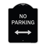 No Parking With Bidirectional Arrow