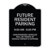 Future Resident Parking 9:00 - 6:00