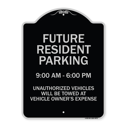 Future Resident Parking 9:00 - 6:00