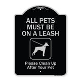 All Pets Must Be On A Leash Please Clean Up After Your Pet