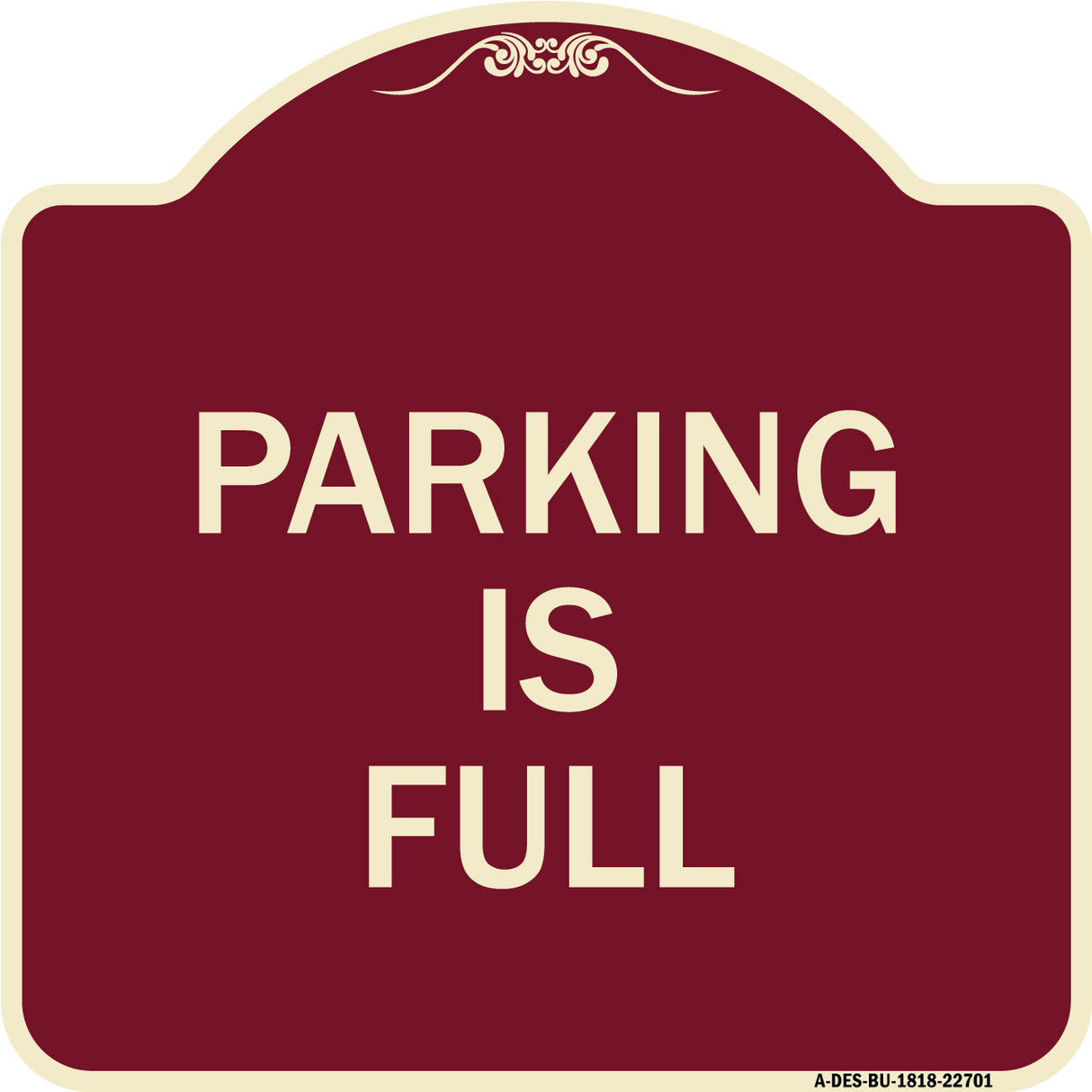 Parking Is Full