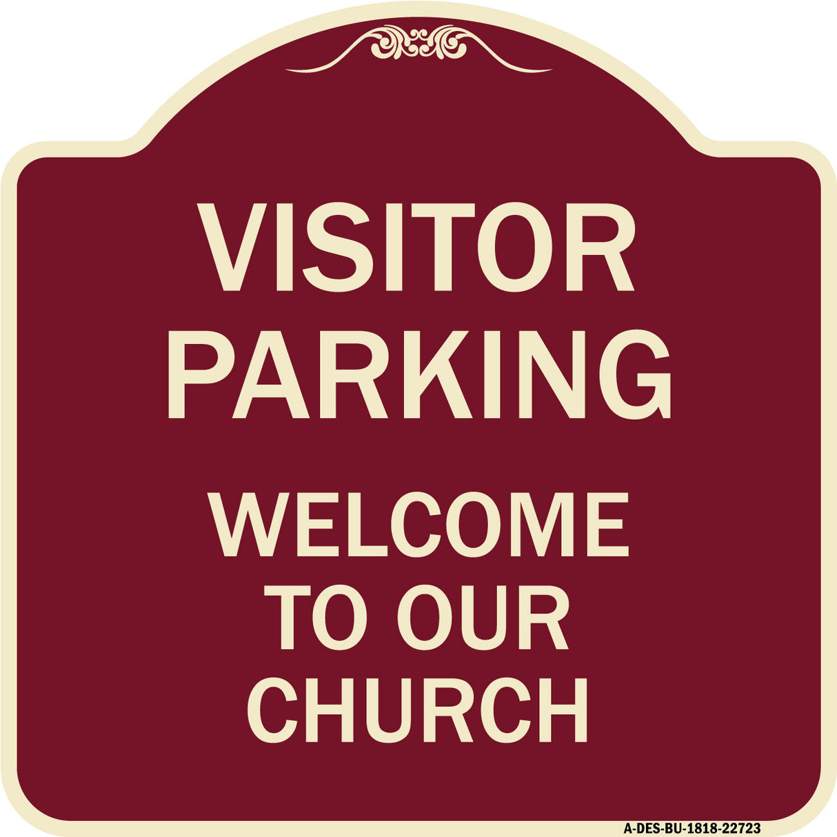 Visitor Parking Welcome to Our Church