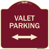 Valet Parking with Bidirectional Arrow