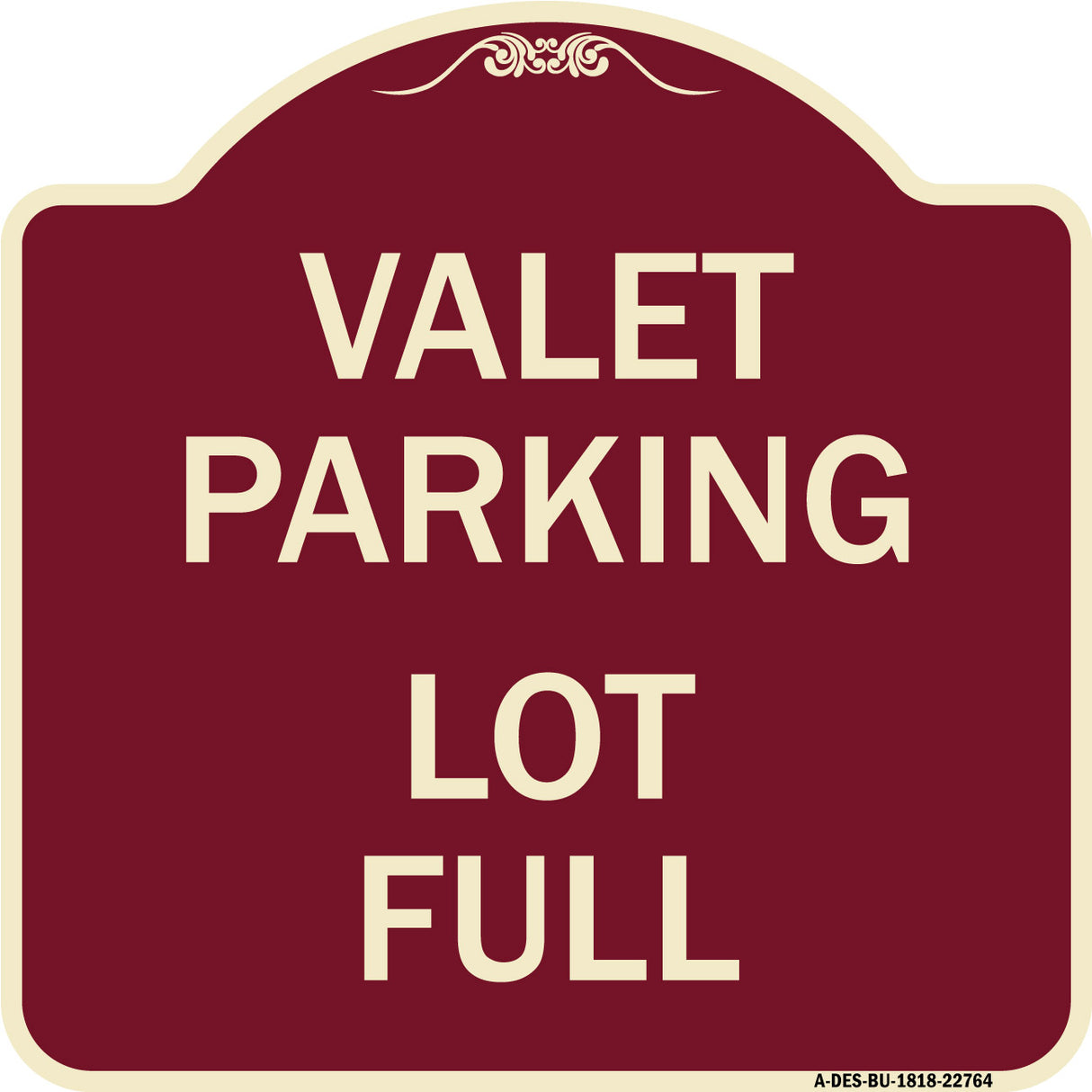 Valet Parking Lot Full