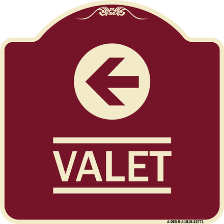 Valet Left Arrow