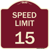 Speed Limit 15 Mph