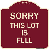 Sorry This Lot Is Full