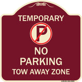 No Parking Tow Away Zone