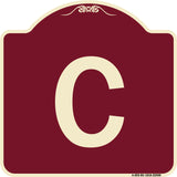 Sign with Letter C
